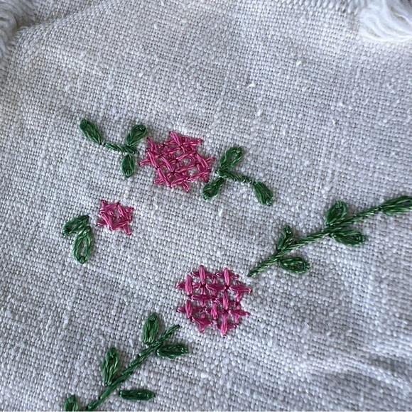 Vintage Home Sweet Home Colonial Couple Cross Stitch Embroidery Sampler 11x12 - Picture 5 of 8